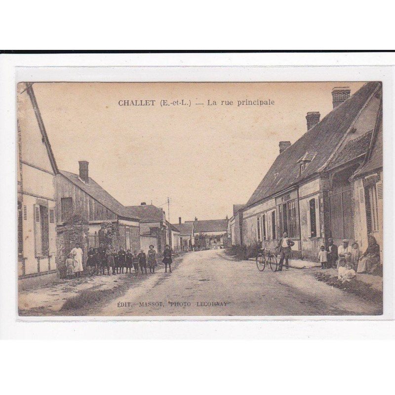 CHALLET : La Rue Principale - très bon état