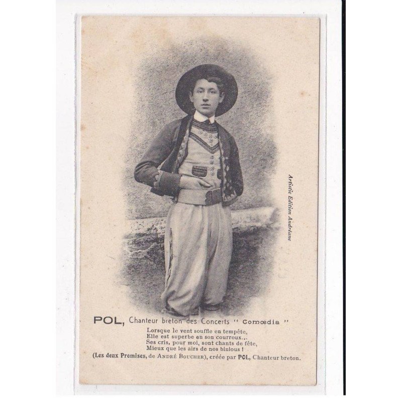 POL, Chanteur Bretons des Concerts " Comoedia" - état