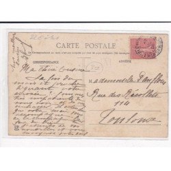 L'ISLE EN DODON : Vue du marché aux bestiaux - état