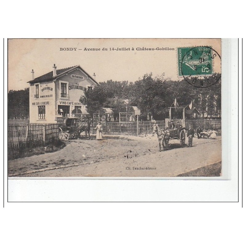 BONDY - Avenue du 14 Juillet à Château Gobillon - très bon état