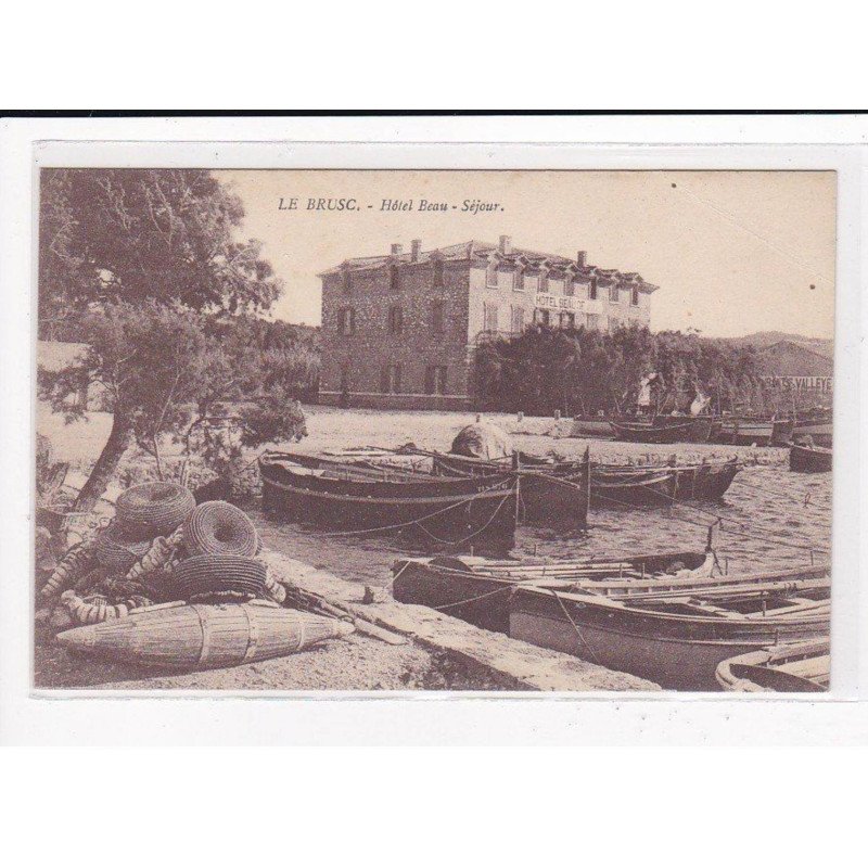 SIX-FOURS-LES-PLAGES : Le Brusc, Hôtel Beau-Séjour - état