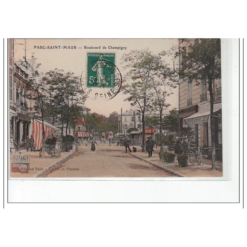 PARC SAINT MAUR - Boulevard de Champigny - très bon état