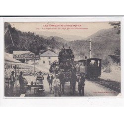 RETOURNEMER : Les Gymnastes de Liége quittant la ville - état