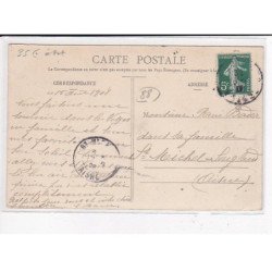 RETOURNEMER : Les Gymnastes de Liége quittant la ville - état