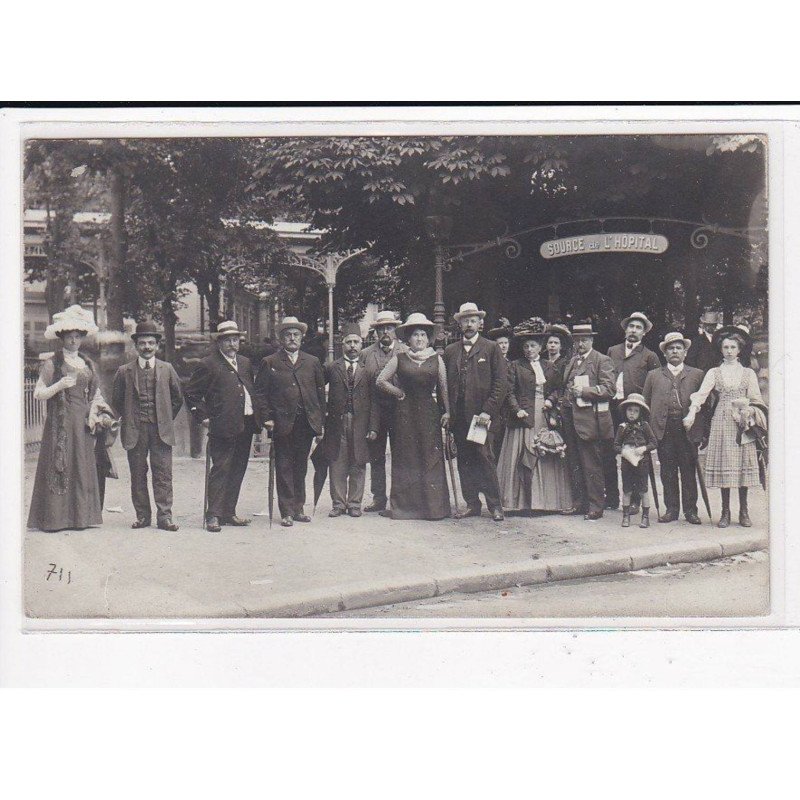 CONTREXEVILLE : Photo groupée, Source de l'Hôpital - très bon état