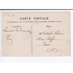 COURLON : La Mi-carême en 1906, Les Chars du Travail, de l'avenir et du Progrès - état