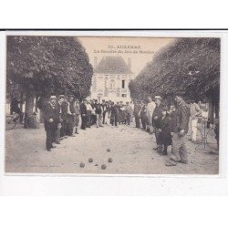 AUXERRE : La société du jeu de Boules - très bon état