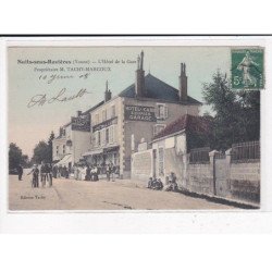 NUITS-SOUS-RAVIERES : L'Hôtel de la Gare, Propriétaire M. TACHY-MARCOUX - très bon état