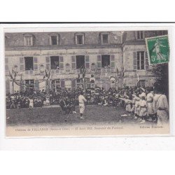 VILLEBON : Le Château, 25 Août 1912, Souvenir du Festival - très bon état