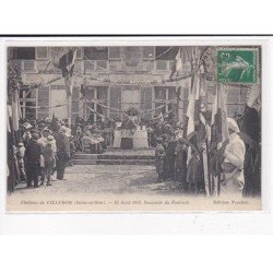 VILLEBON : Le Château, 25 Août 1912, Souvenir du Festival - très bon état
