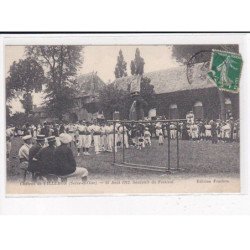 VILLEBON : Le Château, 25 Août 1912, Souvenir du Festival, Barres parallèles - très bon état