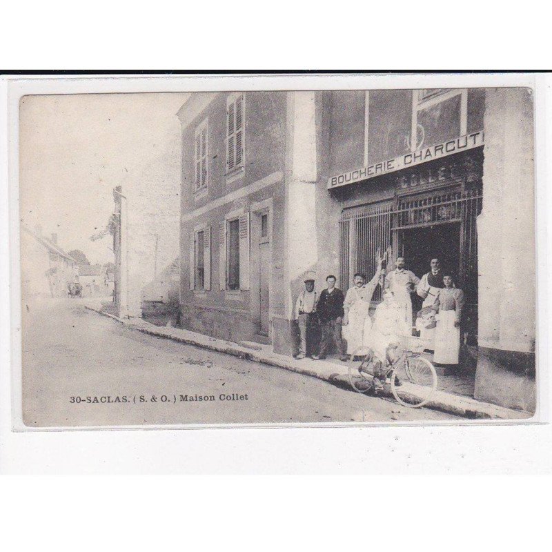 SACLAS : Maison COLLET, Boucherie Charcuterie - état