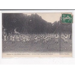 VILLEBON : Le Château, 25 Août 1912, Souvenir du Festival, Gymnastes - très bon état