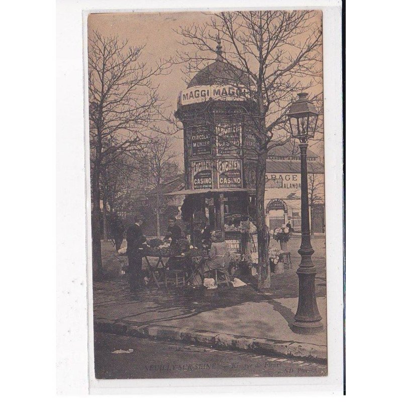 NEUILLY SUR SEINE : Kiosque de Fleurs - très bon état NEUILLY SUR SEINE : Kiosque de Fleurs - très bon état