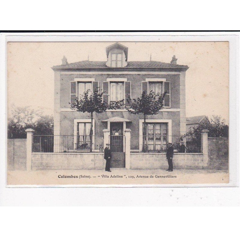 COLOMBES : "Villa Adeline", Avenue de Gennevilliers - état