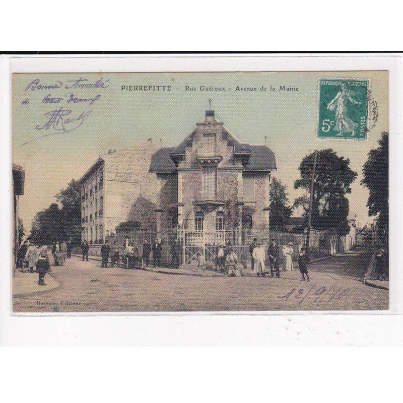 PIERREFITTE : Rue Guéroux, Avenue de la Mairie - très bon état