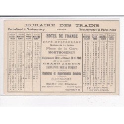 MONTMORENCY : Terrasse de l'Hôtel de France - très bon état