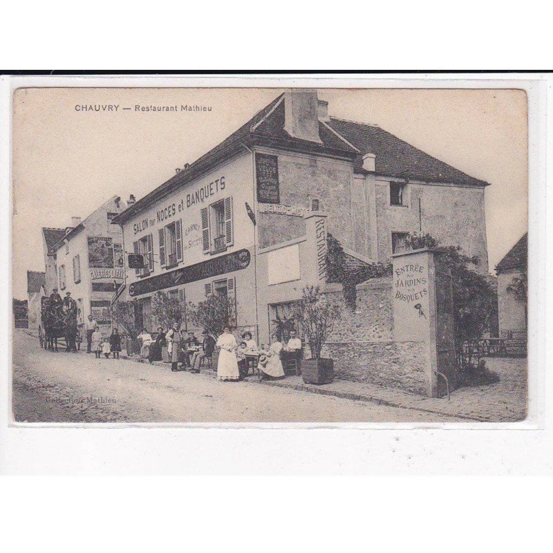 CHAUVRY : Restaurant Mathieu - très bon état