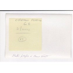 PUY-DE-DOME, Clermont-Ferrand, Divers lieux, Lot de 7 Photos, environ 15x10cm, années 1920-30 - très bon état
