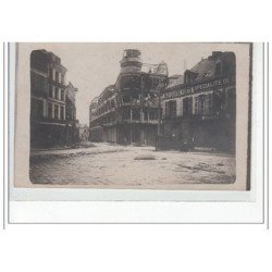 SAINT QUENTIN - CARTE PHOTO - Magasin """"Aux Quatre Vents"""" 1914 - très bon état