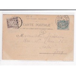 BORDEAUX : L'arrivée de Gabriel à Bordeaux en 5heures 13, Record, voiture Mors - très bon état