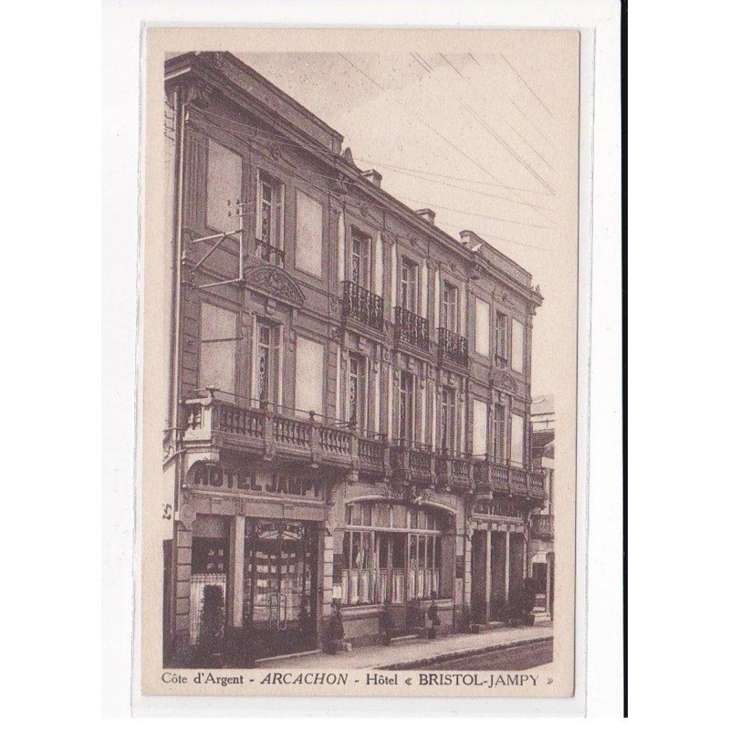 ARCACHON : Hôtel "Bristol-Jampy" - très bon état