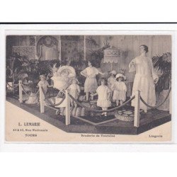 TOURS : L.LEMARIE, Broderie de Touraine, lingerie - très bon état