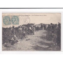 Environs D'ARGENTON : Les vendanges dans le Berry - état