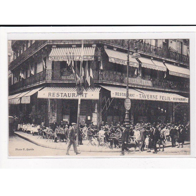 GRENOBLE : Place Victor Hugo, Taverne Félix BOUVIER, Propriétaire - très bon état GRENOBLE : Place Victor Hugo, Taverne Félix BOUVIER, Propriétaire - très bon état