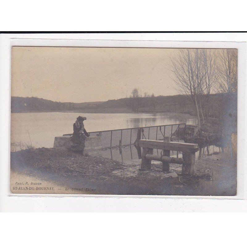 ST-JEAN-DE-BOURNAY : Le Grand Etang - très bon état