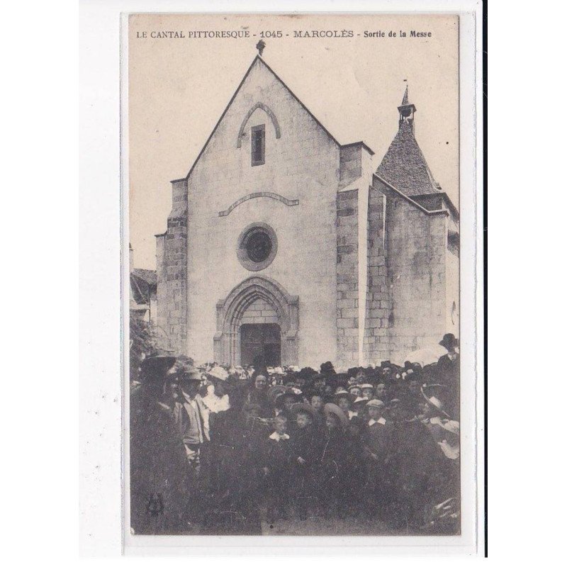 MARCOLES : Sortie de la Messe - très bon état