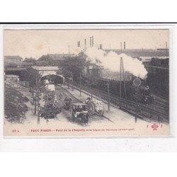 PARIS 18ème arrondissement : Fleury, Pont de la Chapelle et la ligne de Ceinture - très bon état