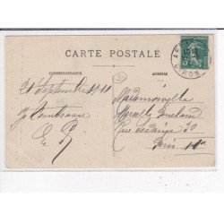 LA COTE D'ARGENT : Bergère landaise gardant ses Moutons dans les Landes de Gascogne - très bon état