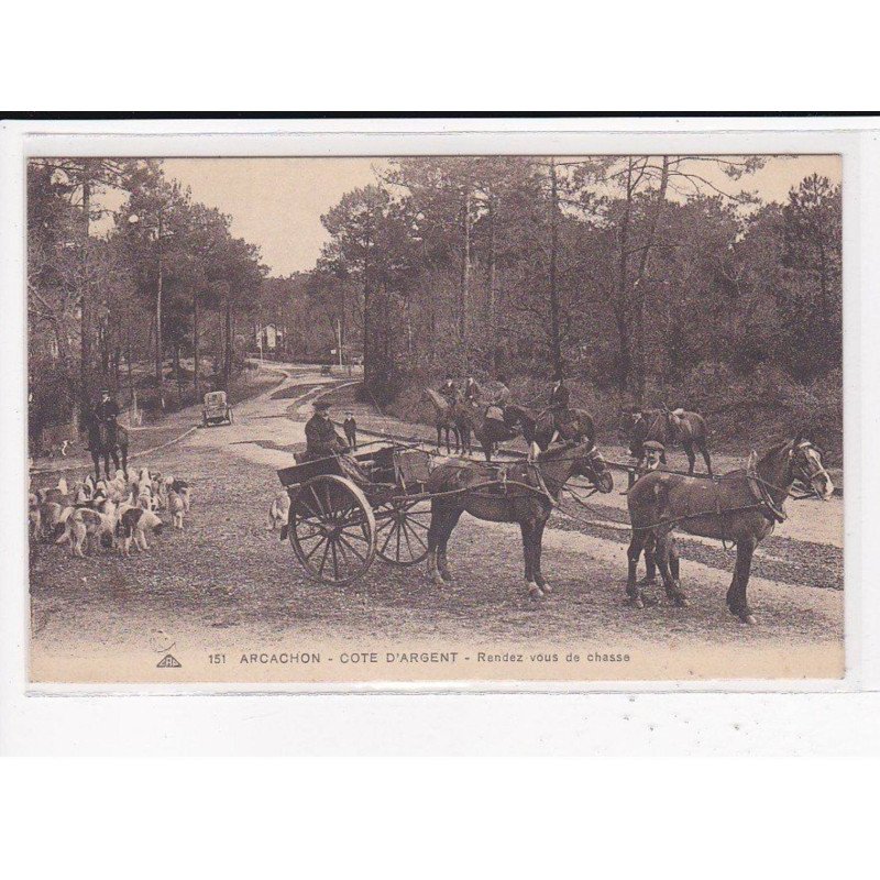 ARCACHON : Rendez-vous de chasse - très bon état