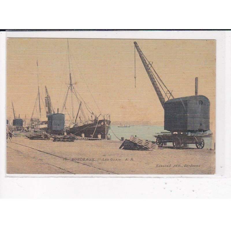 BORDEAUX : Les Quais - très bon état