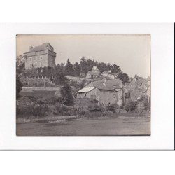 AVEYRON, Montrozier, Le château et le village, Photo Auclair-Melot, environ 23x17cm années 1920-30 - très bon état