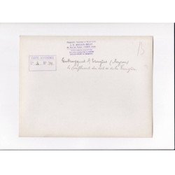 AVEYRON, Entraygues, le confluent du Lot et Truyère, Photo Auclair-Melot, environ 23x17cm années 1920-30 - très bon état