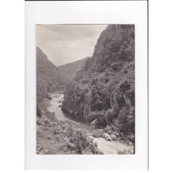 AVEYRON, Le Lot, d'Estaing à Entraygues, Photo Auclair-Melot, environ 23x17cm années 1920-30 - très bon état
