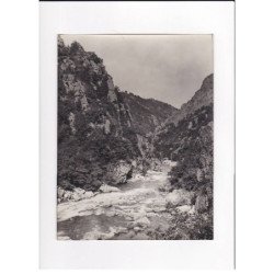 AVEYRON, Vallée du Lot, d'Estaing à Entraygues, Photo Auclair-Melot, environ 23x17cm années 1920-30 - très bon état