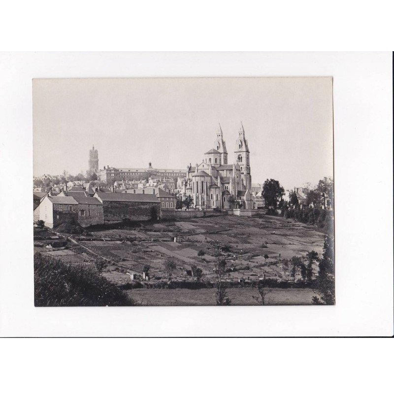 AVEYRON, Rodez, Un point de vue de la Ville, Photo Auclair-Melot, environ 23x17cm années 1920-30 - très bon état