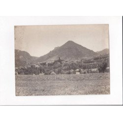 AVEYRON, Peyreleau, Vue générale prise du Rozier, Photo Auclair-Melot, environ 23x17cm années 1920-30 - très bon état