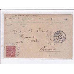 ALGERIE - ORAN : carte photo de militaires a côté de "fausses asperges" !?! (voir texte - surréalisme) - très bon état