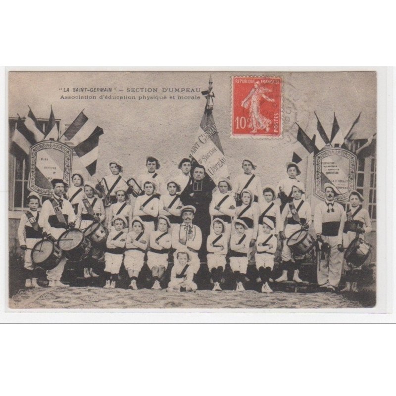UMPEAU - association d'éducation physique et morale - bon état (un petit pli d'angle)