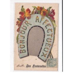 FONTENETTES : Carte souvenir - état