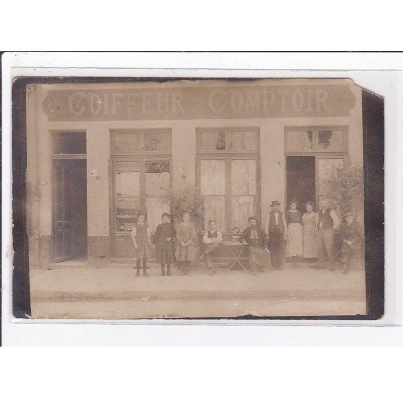 Carte photo de Commerce : coiffeur comptoir MICHON - état