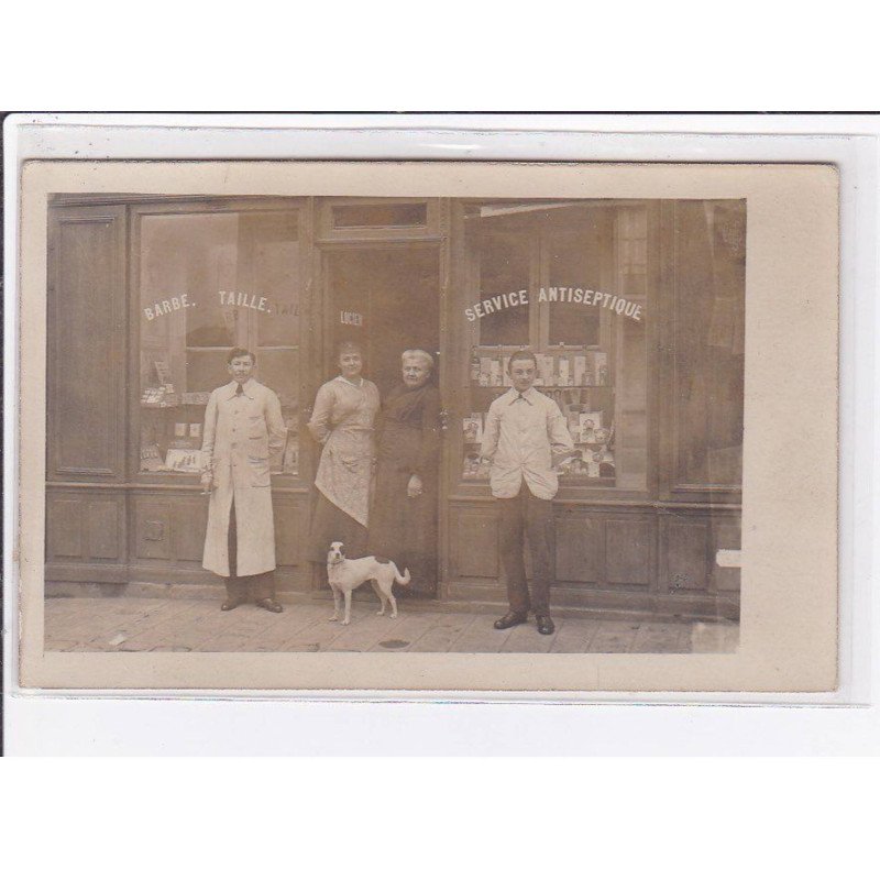 Carte photo de Commerce : coiffeur - très bon état