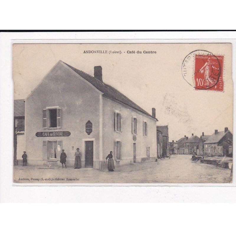 ANDONVILLE : Café du Centre - état