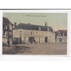 TIERCE : Place de la Mairie, toillée - très bon état