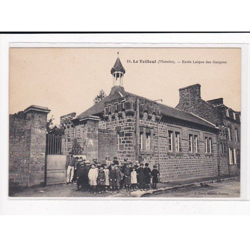 LE TEILLEUL : Ecole Laïque des Garçons - très bon état