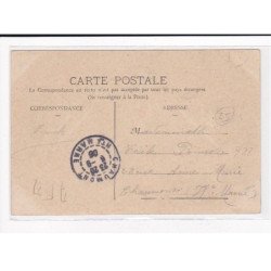 FOULAIN : Le Camp, Manoeuvres de Forteresse, installation de la ligne sur le terrain de Manoeuvres - très bon état